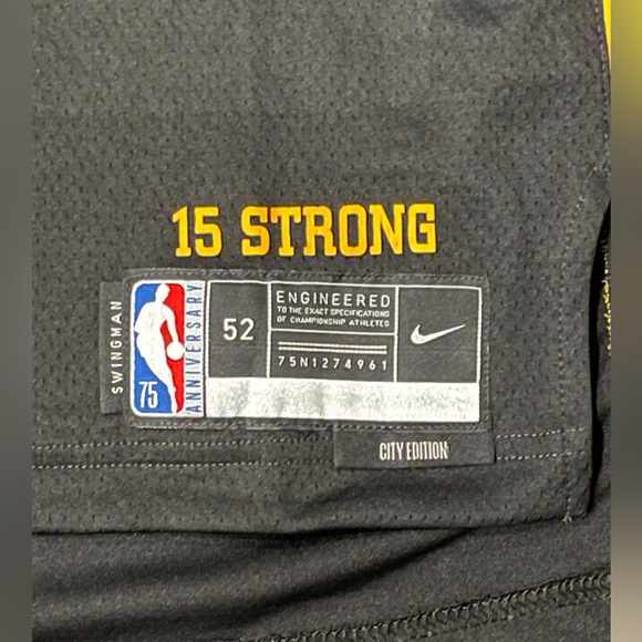 Bam Adebayo Nike Miami Heat Mashup Black Swingman Jersey Vice Classic Size XL - Picture 4 of 13